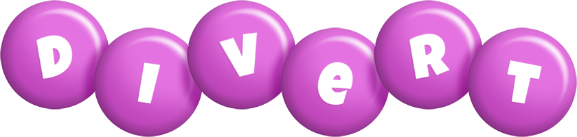 Divert candy-purple logo