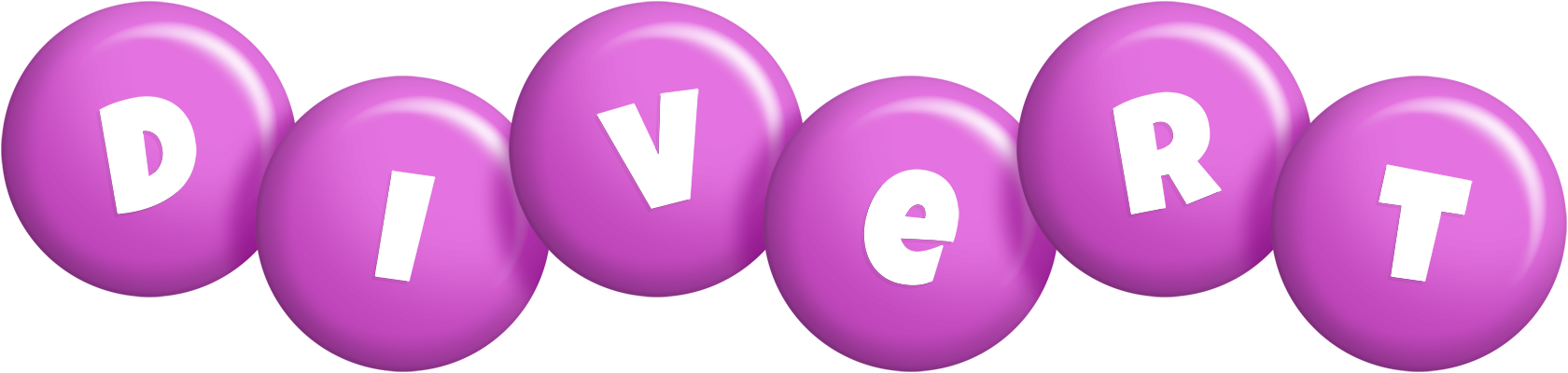 Divert candy-purple logo