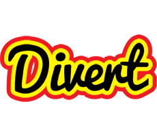 Divert flaming logo