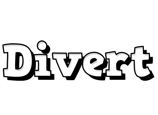 Divert snowing logo