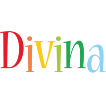 Divina birthday logo