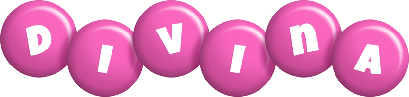 Divina candy-pink logo