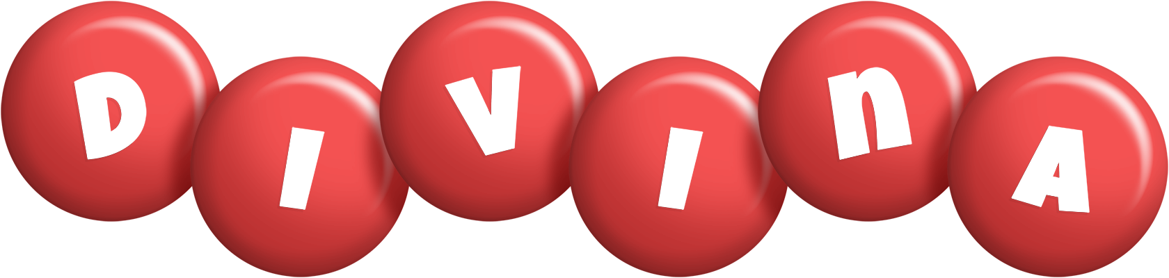 Divina candy-red logo