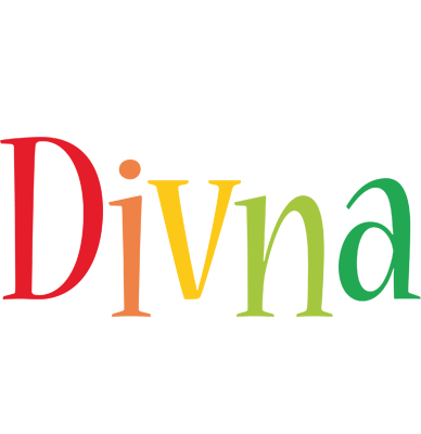 Divna birthday logo