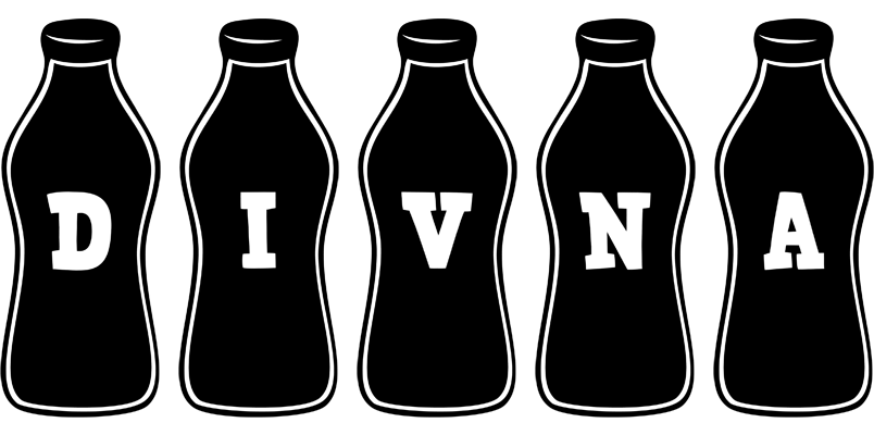 Divna bottle logo
