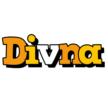 Divna cartoon logo