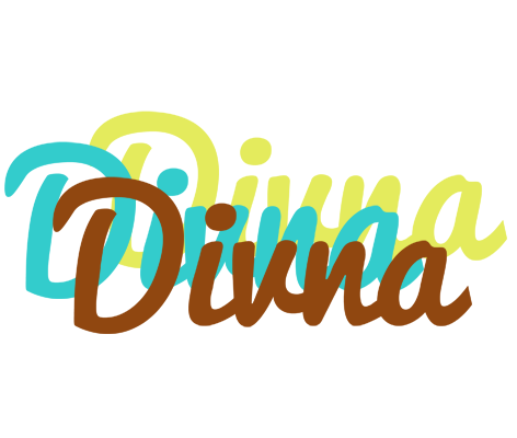 Divna cupcake logo