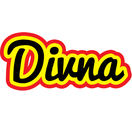 Divna flaming logo