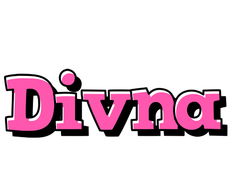 Divna girlish logo