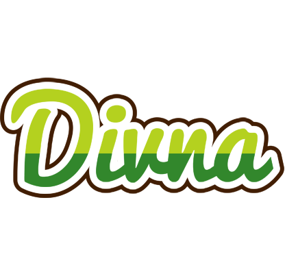Divna golfing logo