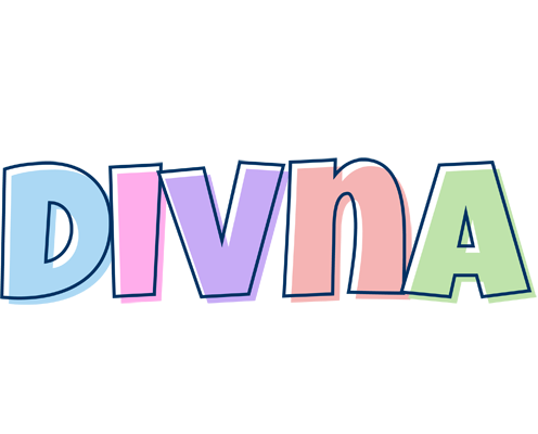 Divna pastel logo