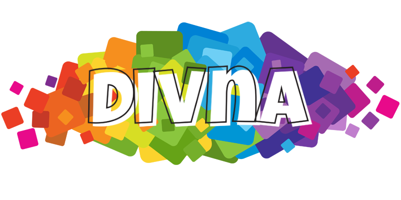 Divna pixels logo