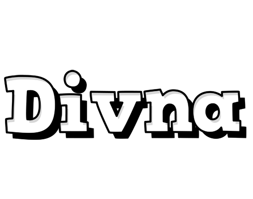 Divna snowing logo