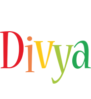 Divya birthday logo