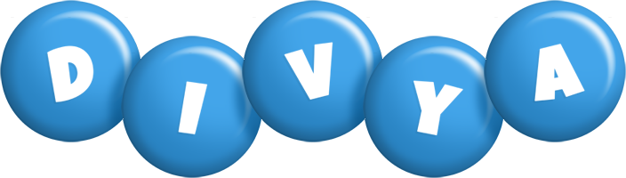 Divya candy-blue logo
