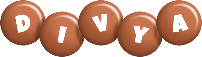 Divya candy-brown logo