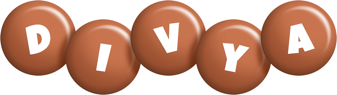 Divya candy-brown logo