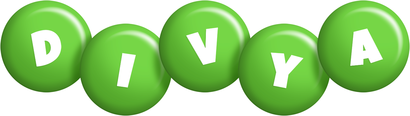 Divya candy-green logo