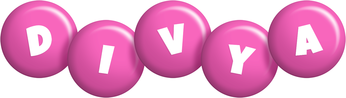 Divya candy-pink logo