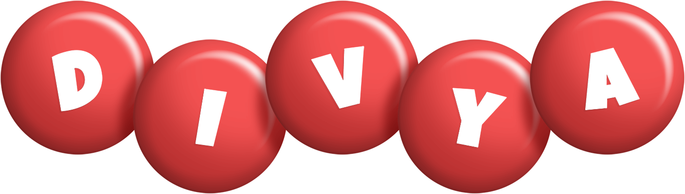 Divya candy-red logo