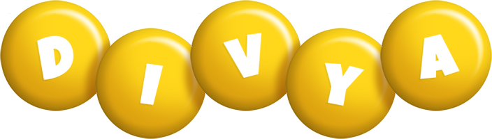 Divya candy-yellow logo