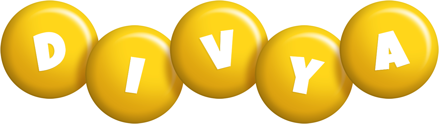 Divya candy-yellow logo