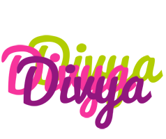 Divya flowers logo