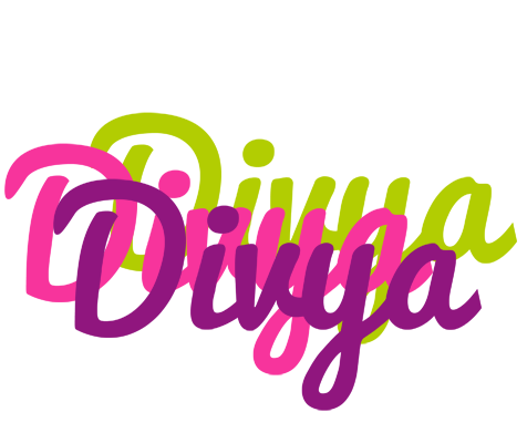 Divya flowers logo