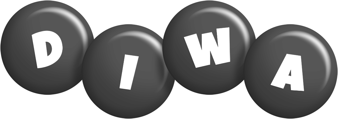 Diwa candy-black logo