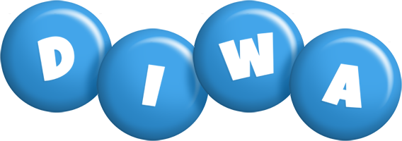 Diwa candy-blue logo