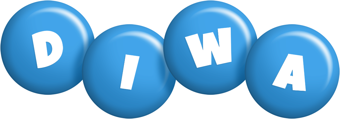 Diwa candy-blue logo