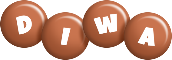 Diwa candy-brown logo