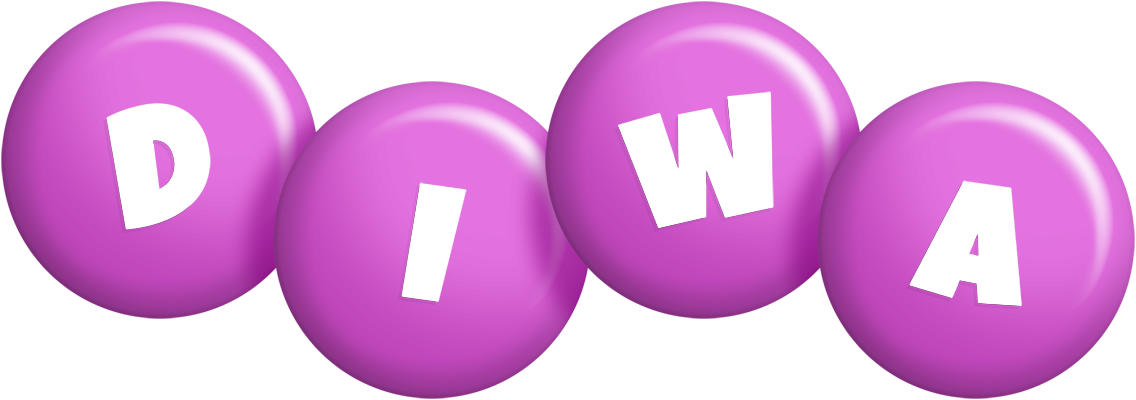 Diwa candy-purple logo