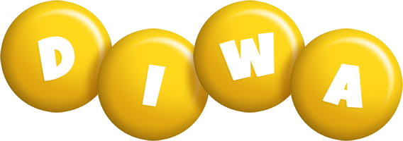 Diwa candy-yellow logo