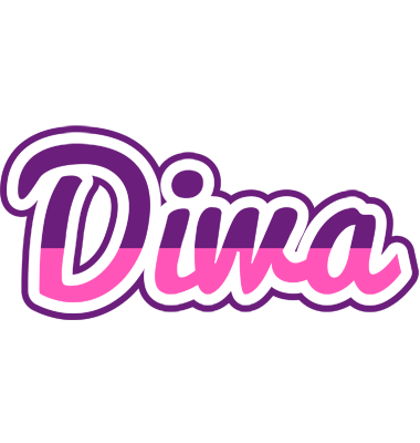 Diwa cheerful logo