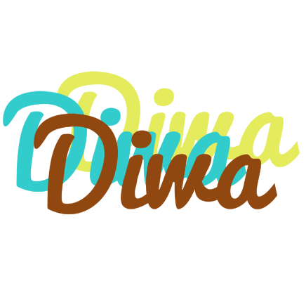 Diwa cupcake logo