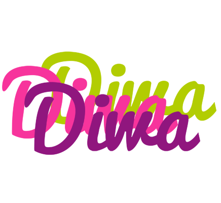 Diwa flowers logo