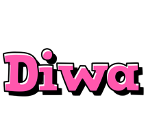 Diwa girlish logo