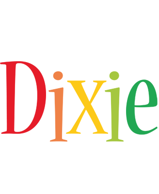 Dixie birthday logo