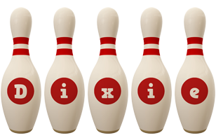 Dixie bowling-pin logo