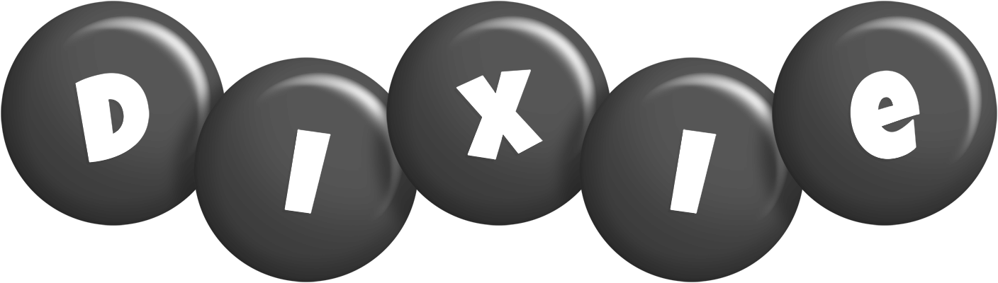 Dixie candy-black logo
