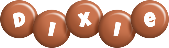 Dixie candy-brown logo