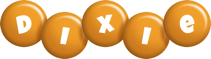 Dixie candy-orange logo