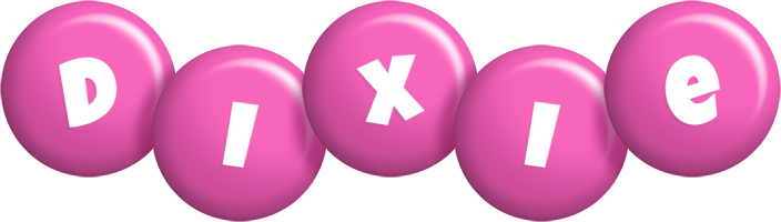 Dixie candy-pink logo