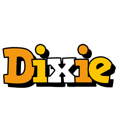 Dixie cartoon logo