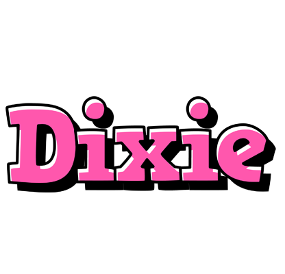 Dixie girlish logo