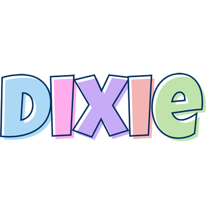 Dixie pastel logo