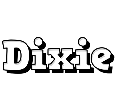 Dixie snowing logo