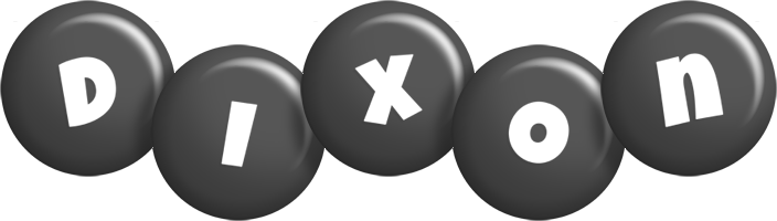 Dixon candy-black logo