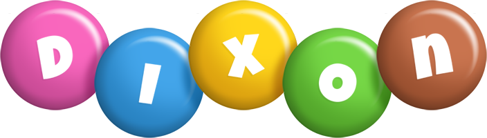 Dixon candy logo